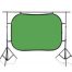 Portable 2x1m Blue/Green Screen with Stands for Hire