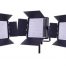 3x LED Lighting Panel with Bi Colour 3200K-5600k Kit for Hire
