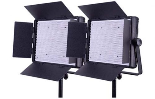 2x LED Lighting Panel with Bi Colour 3200k-5600k Kit for Hire
