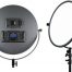 Round Edge Lit LED Panel for Hire